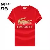 best lacoste t-shirt cheap t-shirt  lacoste sport respirant imprime crocodile 3d rouge